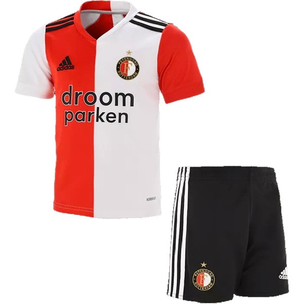 Camiseta Feyenoord Rotterdam 1ª Niño 2020 2021 Rojo